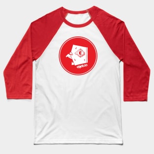 Eyekoo Red - Circle Baseball T-Shirt